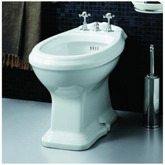 Stand-Bidet im klassischen Stil aus weißer Keramik - Arcade, Simas