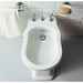 Stand-Bidet im Old-England-Stil aus weißer Keramik - Londra, Simas