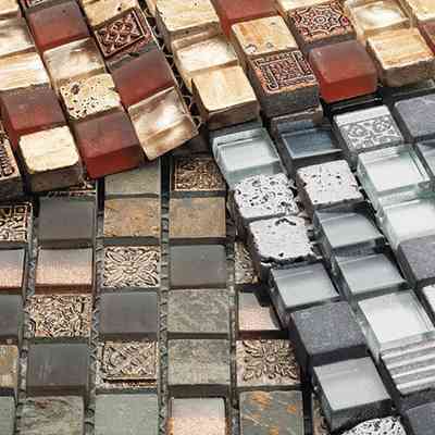 Stone and glass mosaic for Ambra wall covering 30x30 cm - Colorado, Boxer