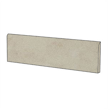 Stone effect skirting Saturnia Lappato porcelain stoneware 9x60cm - Etruscan Stones, Casalgrande Padana