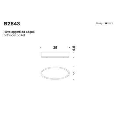 Support objects in opaque glass and chromed finishes - Land, Colombo Design