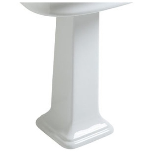 Säule für Waschbecken LA03 im klassischen Stil aus weißer Keramik - Lante, Simas