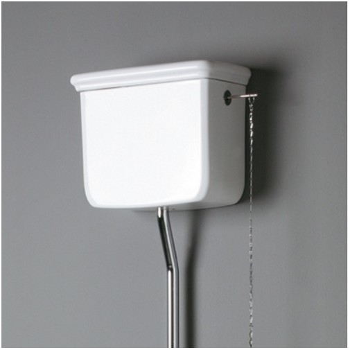 Tall box with lid for white ceramic vase - Lante, Simas