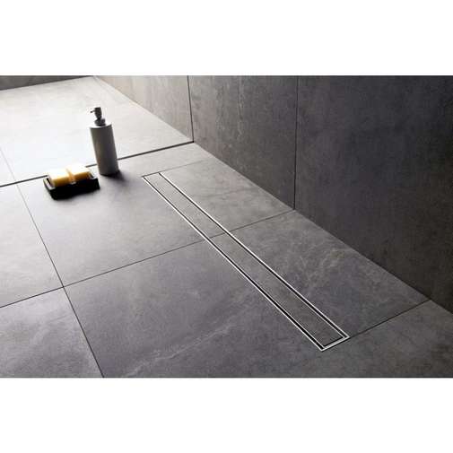 Tekness Basic Drain 80cm tileable floor shower channel
