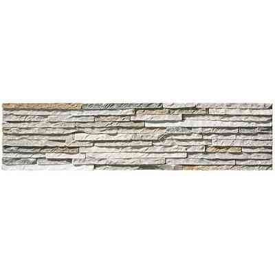 Thin pink striped stone cladding 14x60 cm - Nat Clifs, Boxer