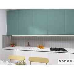 Tonalite 10x30 City Grey Satin Wandfliese - Hergestellt in Italien