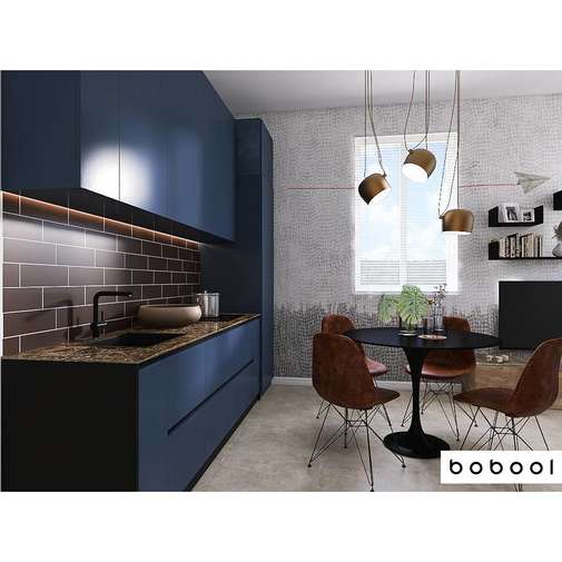 Tonalite 10x30 Moro satin wall tile - Made in Italy