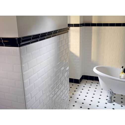 Tonalite 7,5x15 Diamant blanc poli