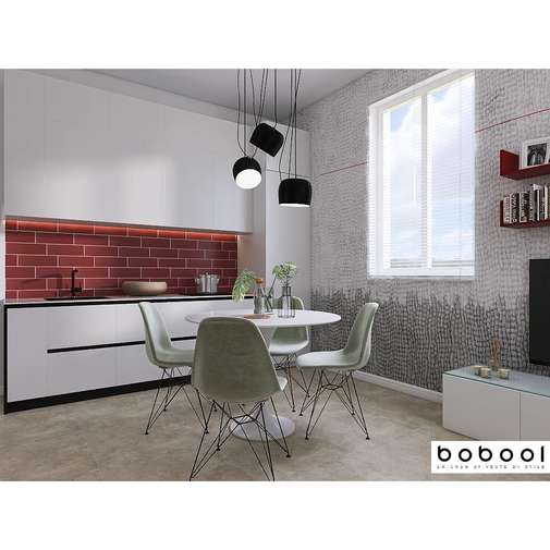 Tonalite Mosto (Bordeaux) Satin Wall Tile 10x30 - Made in Italy