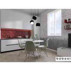 Tonalite Mosto (Bordeaux) Satin Wandfliese 10x30 - Hergestellt in Italien