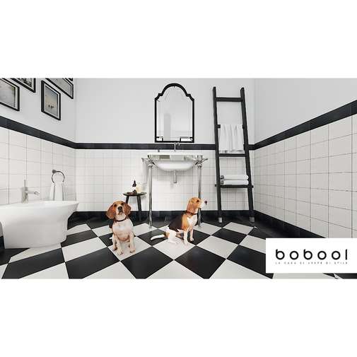 Tonalite Tile 30x30 Matt Black - Porcelain Stoneware 9mm thick