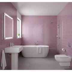 Tonalite Tile Diamante Series - Smooth Lilac (1566) - Size 15x15