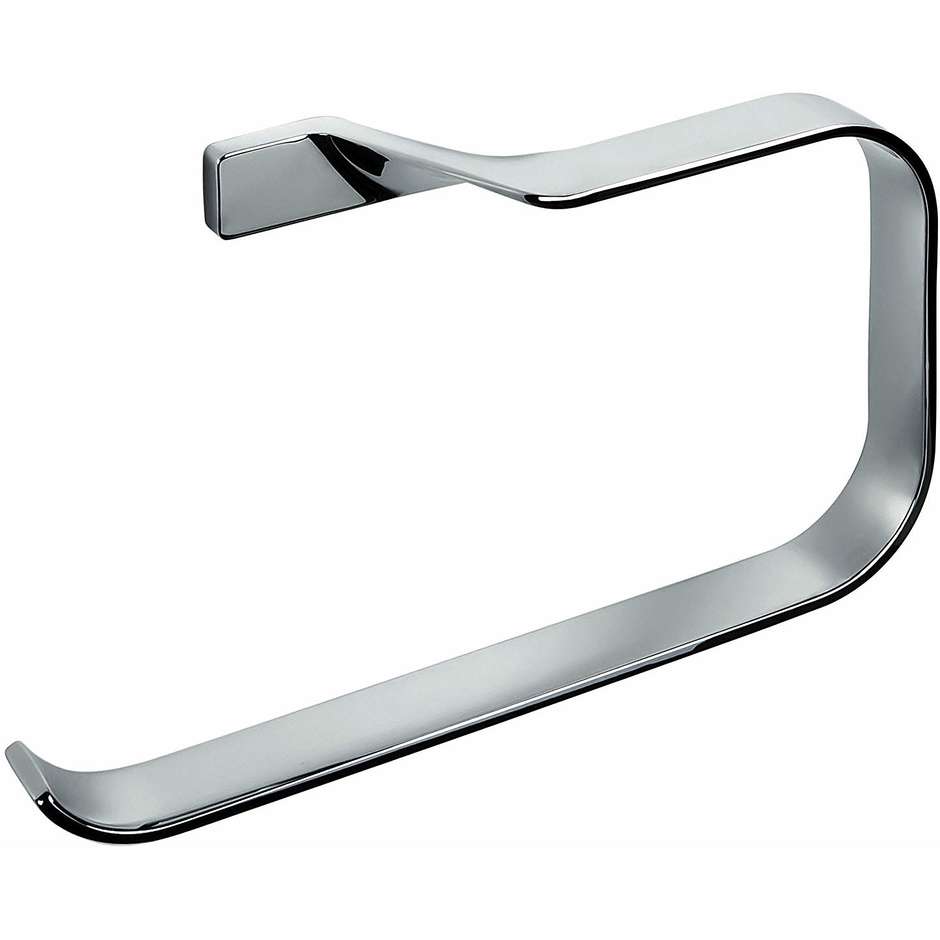 Towel holder with open chromed ring - Alizè, Colombo Design
