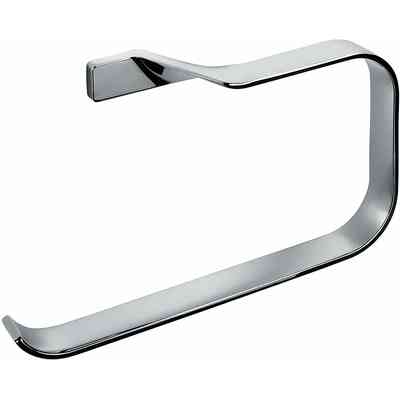Towel holder with open chromed ring - Alizè, Colombo Design