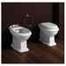 Traditional floor standing sanitary ware: floor drain pan, bidet and seat - Arcade, Simas