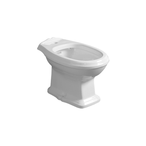 Traditionelle bodenstehende Sanitärkeramik: Wandablaufwanne, Bidet und Sitz - Arcade, Simas