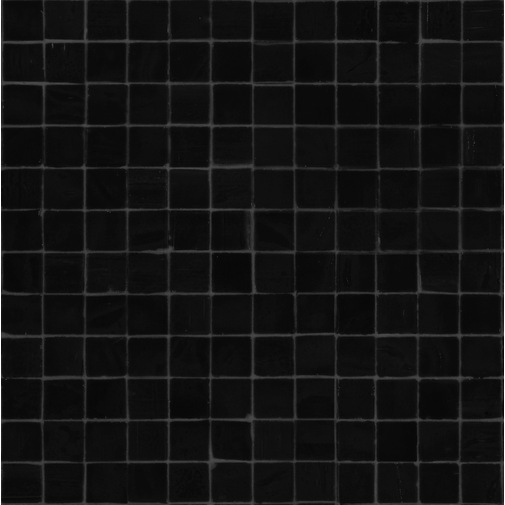 Traditionelles Glasmosaik, schwarz 25.77 - Vintage, Bisazza