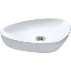 Triangular countertop washbasin 60,5x41cm Lyric Jaquar