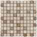 Tumbled marble mosaic for floors and walls, Emperador Light Mix 30,5x30,5 cm - Soul, Boxer