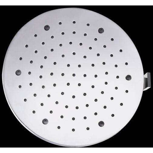 Two jets shower head, rain and nebulizer, diam. 22 cm, universal connection - Nebulizair, Bossini