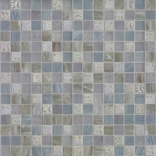 Vanessa Glasmosaik mit Einbausatz - Mischungen 20, Bisazza