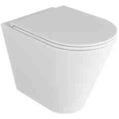 Vaso a terra stile moderno in ceramica bianca - Forma, Azzurra Ceramica