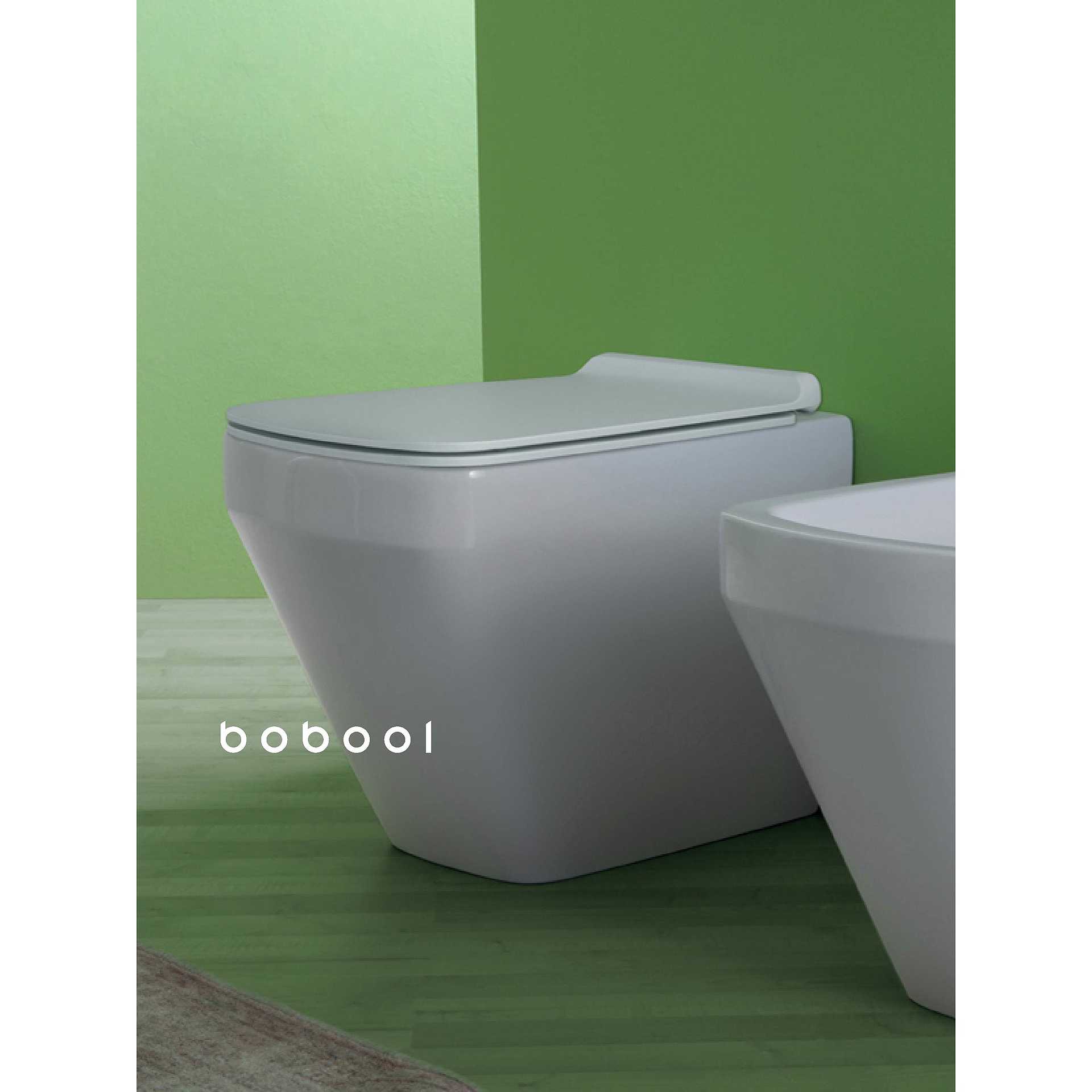 Piatti Doccia Ceramica Simas.Vaso A Terra Filo Muro Rimless Bianco Baden E Baden Ceramica Simas