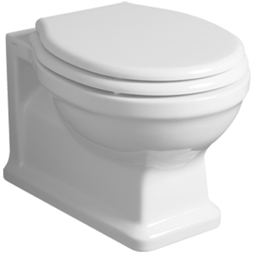 Vaso Sospeso in Ceramica Simas Londra Bianco Lucido LO 918 - Design Classico