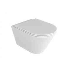 Vaso sospeso stile moderno in ceramica bianca - Forma, Azzurra Ceramiche