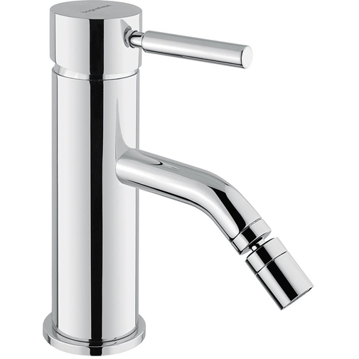 Verchromter Bidetmischer im minimalistischen Stil - Kobuk Fix, Rubinetteria Bugnatese