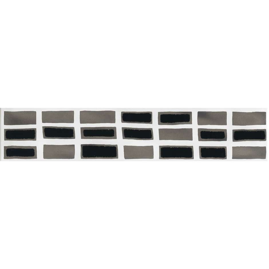 Verzierter Einsatz zum Abdecken von 6 Fächern, Mann, 10x50 cm - Air, Dom Ceramiche