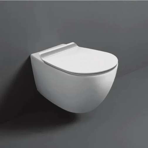 Vignoni Rimless Wall-Hung Toilet - Simas