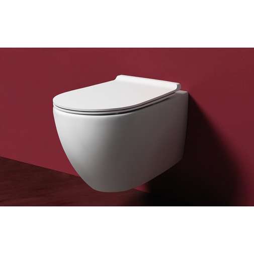 Vignoni Rimless Wall-Hung Toilet - Simas