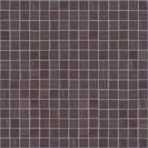 Violettes Glasmosaik 20.16 mit Einbausatz - Smalto, Bisazza