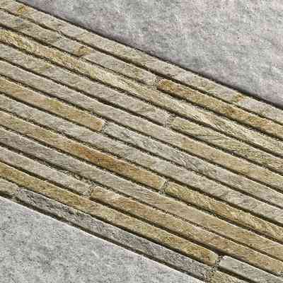 Wall effect natural stone mosaic Light 29,8x29,8 cm - Belluno, Boxer