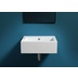 Wall hung/countertop washbasin prepared for one hole in white ceramic 60 cm - Frozen, Simas