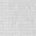 Wall mosaic, White, 30x30 cm - Aria, Dom Ceramiche
