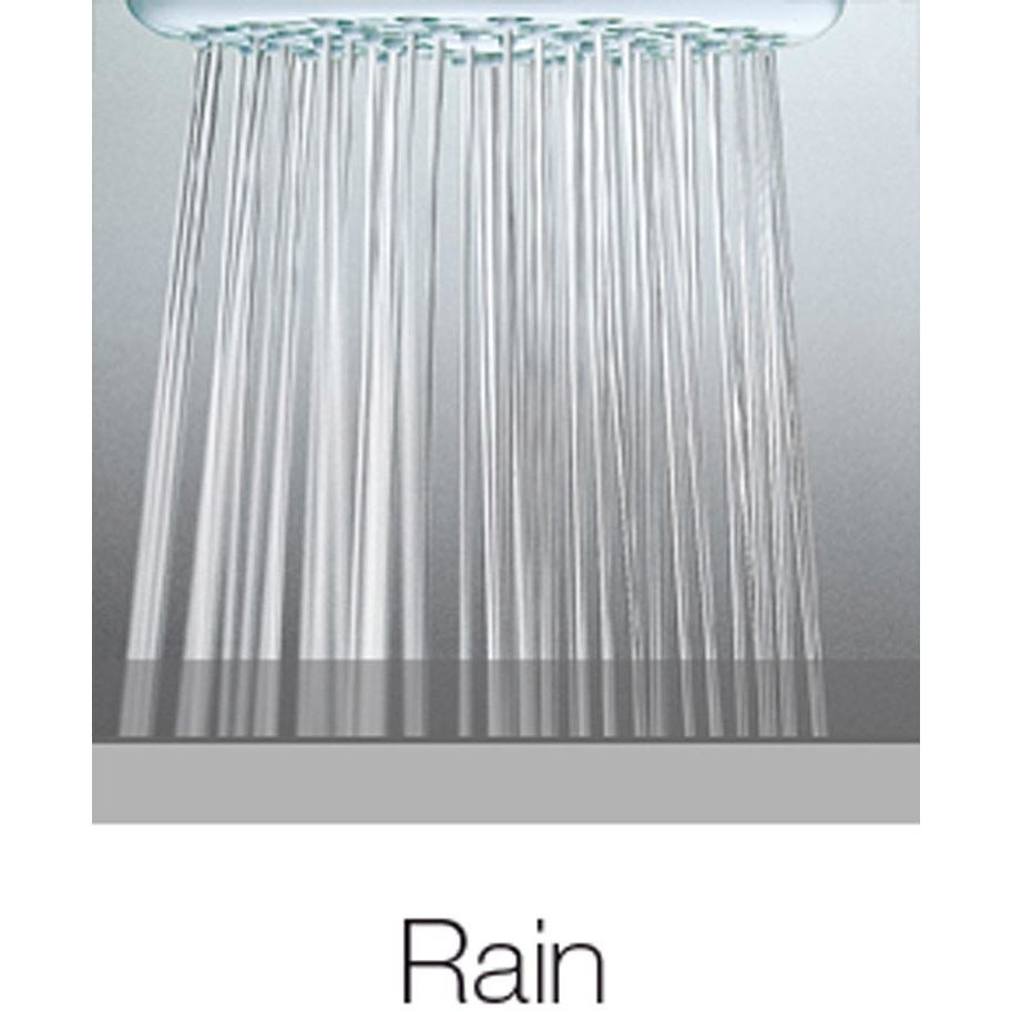 Wall mounted shower column 59 cm, 25 cm shower head, sliding rail - Gio Renovation, Bossini