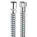 Wall mounted shower column with 23x23 cm shower head, hand shower and thermostatic mixer - Cosmo, Bossini