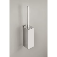 Wall mounted toilet brush holder in abs and chromed brass - Basic, Colombo Design