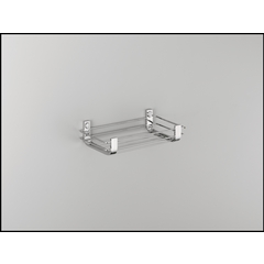 Wall rack in chromed brass - Colombo Design