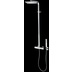 Wall shower column with 23x23cm shower head, hand shower and mixer - Cosmo, Bossini