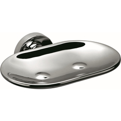 Wall soap holder in chromed brass - Basic, Colombo Design