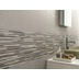 Wall tile, striped in relief Grey, 25x60 cm, Wall - Concretus, Dom Ceramiche