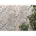 Wall tile with patchwork decoration, white and blue, 25x38 cm - Neutral Memory, Marazzi