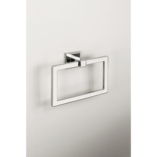 Wall towel holder with chromed ring - Basic, Colombo Design