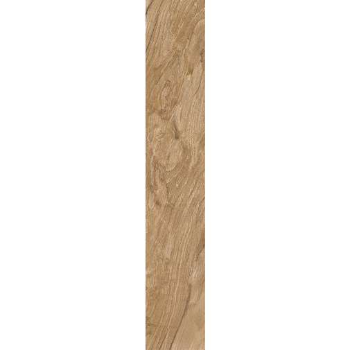 Walnut color wood effect porcelain stoneware 20x120 cm - Ulivo, Casalgrande Padana