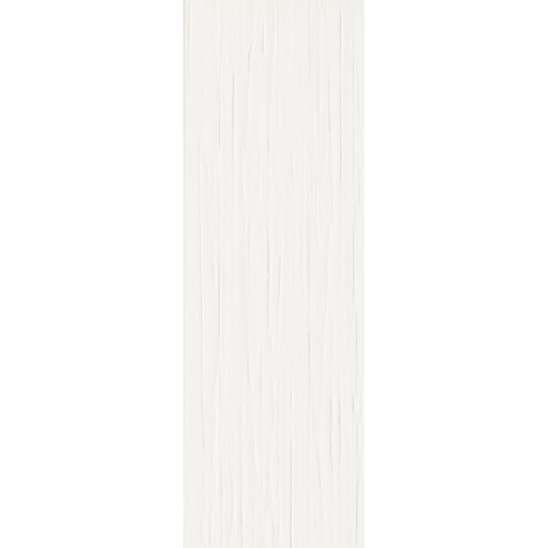 Wandfliese im zeitgenössischen Design, Bianco Scratch, 33,3x100 cm - Comfort G, Dom Ceramiche