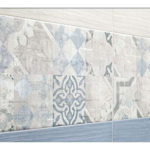 Wandfliese mit Patchwork-Dekor 25X75 cm Vera Artista Color von Dom Ceramiche