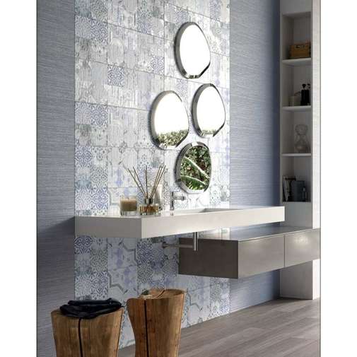 Wandfliese mit Patchwork-Dekor 25X75 cm Vera Artista Color von Dom Ceramiche